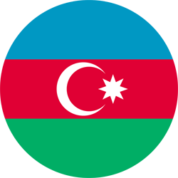 GIA TV Azerbaijan flag round
