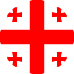 GIA TV Georgia flag round