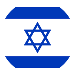 GIA TV Israel flag round